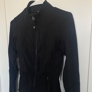 Black Lululemon Light Zip-Up Jacket
